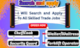 search and apply to jobs for you as your job search assistant