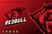 make mascot bull skull logo
