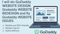 design godaddy website redesign godaddy website design develop godaddy