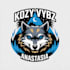 make awesome wolf head logo design