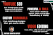 manage your youtube SEO, thumbnails, and video editing