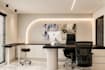 design modern commercial office interior,2d floor plan realistic 3d rendering