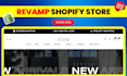 revamp and update your shopify store