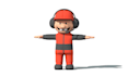create a cute stylized 3d character for your game