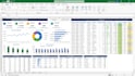 create an interactive excel dashboard with charts, kpis and slicers