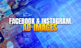 do social media ad creation, image ad, and ad design