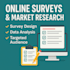 design professional online surveys for research and business insights