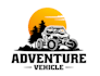 create beautiful excellent offroad, dirt ride, mountain logo