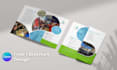 do editable canva brochure, canva flyer, canva trifold design