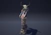 optimized 3d game character, 3d asset, ue5 control rig, unity texture, animation