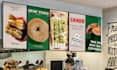 design digital menu, digital menu board or animated tv screen menu