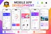 build a modern flutter mobile app for ios and android with best UI UX