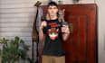 create funny and clever t shirt designs with characters and wordplay