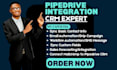 integrate mailchimp to pipedrive for real estate email and workflow automation