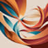 make a digital abstract art illustration