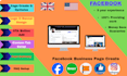 do facebook business page setup with 5years experience