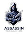 design super assassin logo with satisfaction guaranteed