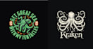 create colorful mascot octopus logo within 24 hours