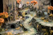 draw fantasy background and landscape