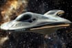 design a sci fi spaceship model