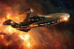 do a sci fi spaceship model