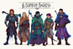 draw a fantasy character for dnd, pathfinder, etc