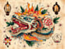 create awesome old school tattoo style design
