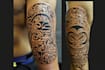 design a polynesian maori tribal tattoo