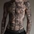 create a cybersigilism design for tattoo or clothing