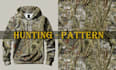 create a hunting seamless camouflage pattern