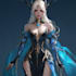 draw fantasy style and game characters art