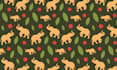 create a seamless textile pattern design