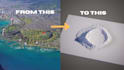 create 3d print terrain landscape models on blender