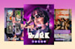 design attractive press kit, media kit, epk, one sheet, magazine design
