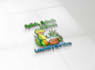 design a fun mascot animal logo laundry or cleaning service