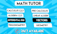 solve problem of calculus and linear algebra