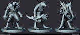 make 3d characters and sculpt everything for 3d printing
