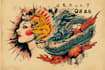 draw awesome old school tattoo style designs