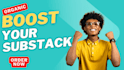 do organic substack article promotion substack page link promotion