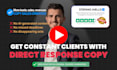 do persuasive copywriting for sales funnels with ads, email, sales page