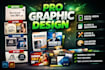 do any custom graphic design work you need