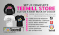 boost teemill print on demand SEO website social media ads marketing promotion