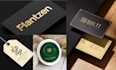 do luxury minimalist monogram and initial letter logo design