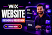 be your wix developer do wix website, wix design, wix redesign, wix ecommerce