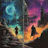 create professional fantasy book cover and sci fi book cover