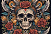 create awesome old school tattoo style design