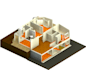 basic house and interior rendering