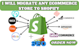 migrate copy clone woocommerce weebly bigcommerce wordpress website to shopify