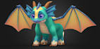 do hand painted characters,3d stylized game characters,3d dragon model, monster