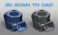 do reverse engineering and 3d cad modeling from 3d scan stl